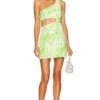 Devon Mini Dress Green -Camila coelho Shop FORL WD1009 V1