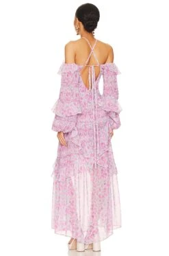 Rowan Maxi Dress Pink -Camila coelho Shop FORL WD1115 V3