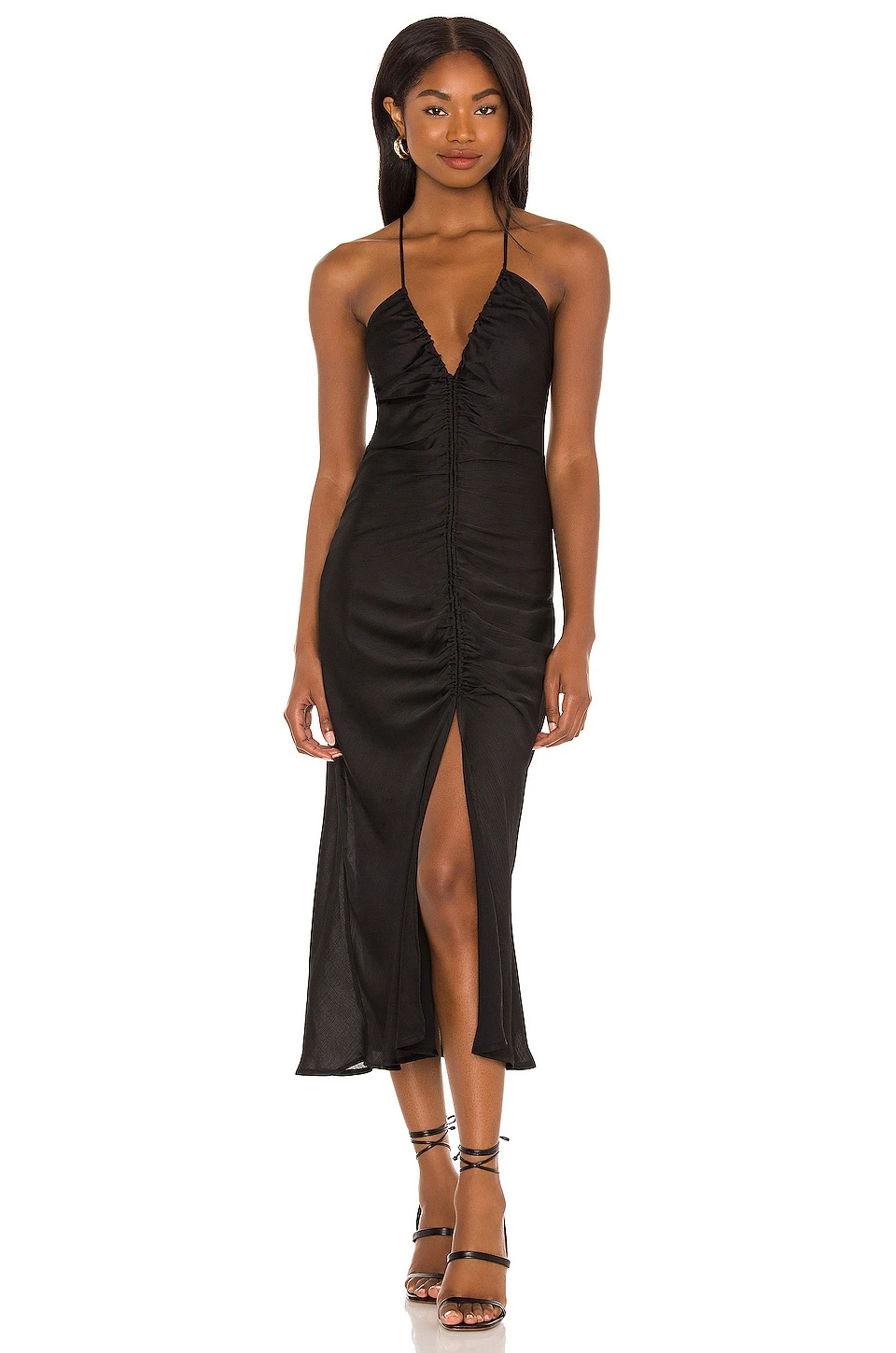FREE PEOPLE Nothing Better Midi Slip Black 5 FREE PEOPLE Nothing Better Midi Slip Black - Image 4