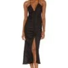 FREE PEOPLE Nothing Better Midi Slip Black -Camila coelho Shop FREE WD2121 V1