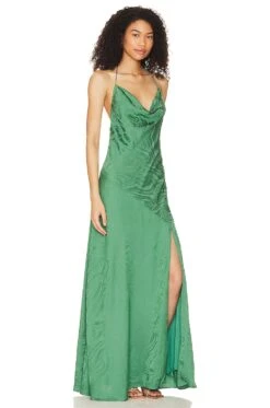 FREE PEOPLE X REVOLVE Gigi Dress Green -Camila coelho Shop FREE WD2564 V2