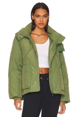 FREE PEOPLE Emmy Swing Puffer Forest Glen
