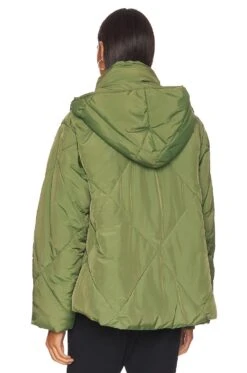 FREE PEOPLE Emmy Swing Puffer Forest Glen -Camila coelho Shop FREE WO720 V4