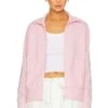 Golden Goose Denise Track Jacket Rose Shadow & White -Camila coelho Shop GGOR WO11 V1