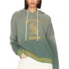The Teammate Sweatshirt With Hawk Graphic Double Washed Moss -Camila coelho Shop GREA WK198 V1