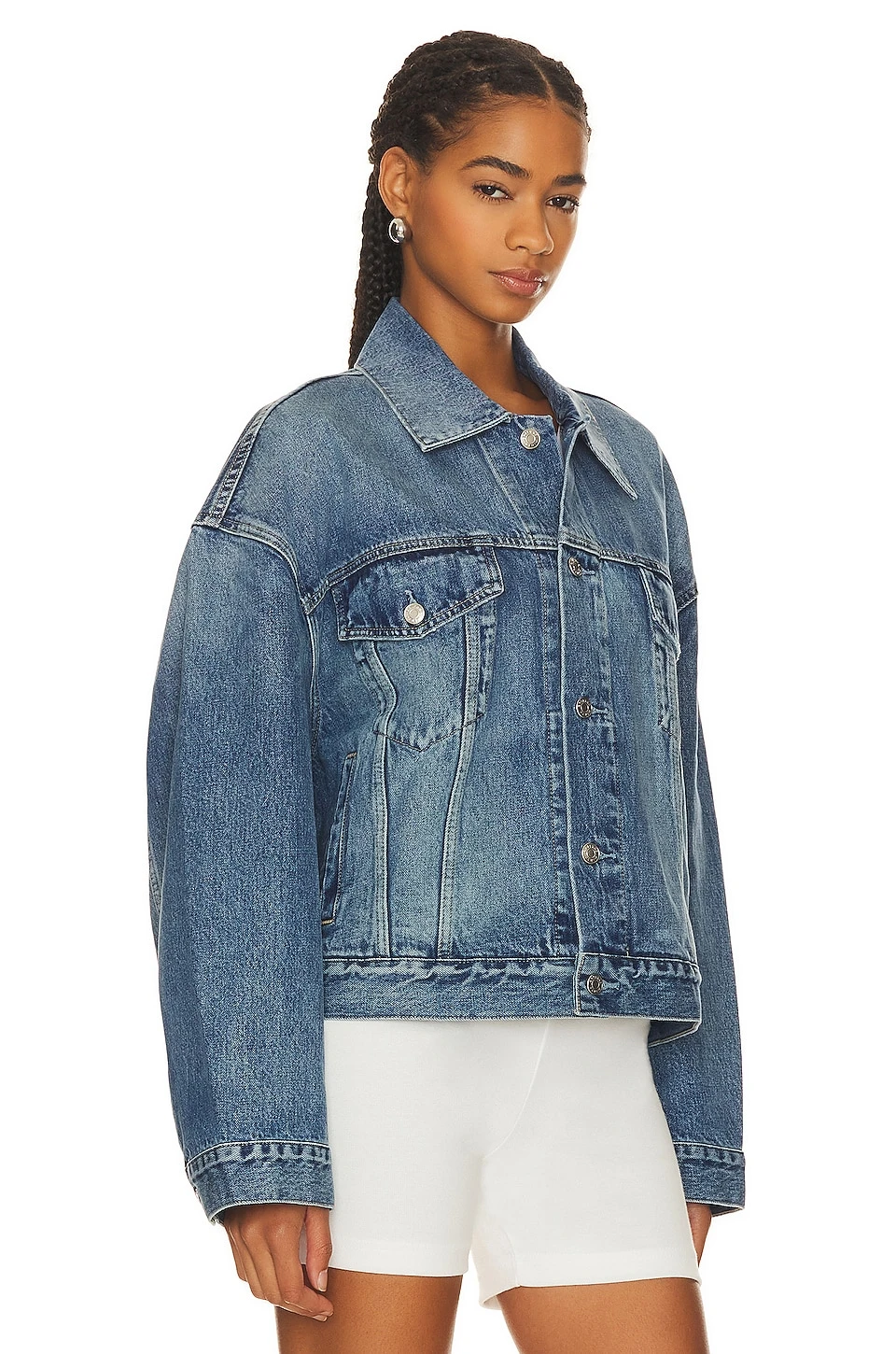 Christi Oversized Denim Jacket San Pedro 4 Christi Oversized Denim Jacket San Pedro - Image 2