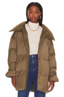 Caley Puffer Olive