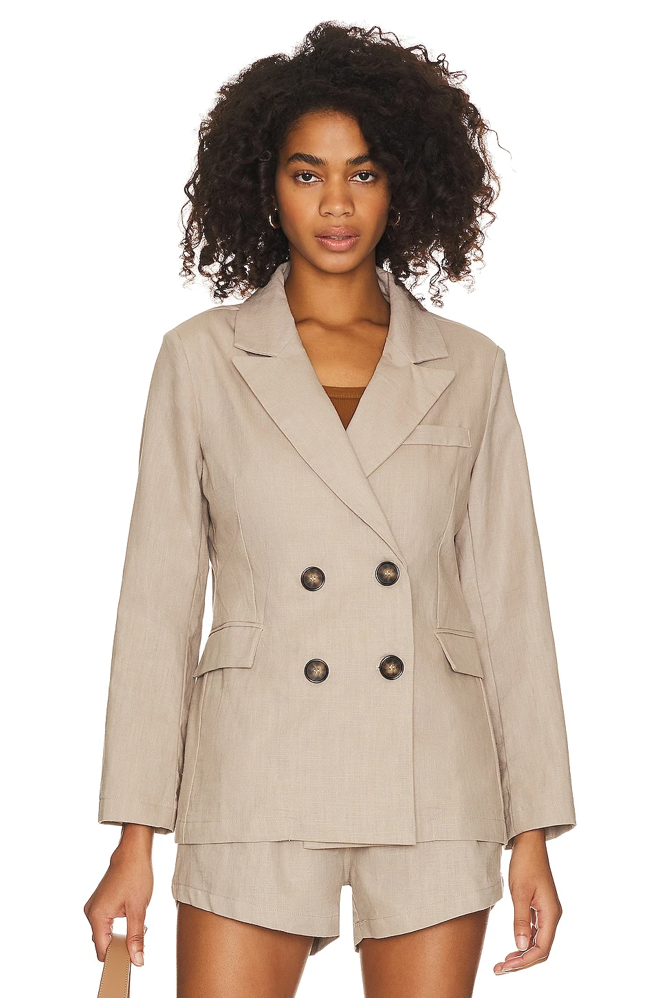 VESTE JOANIE Fawn 4 VESTE JOANIE Fawn - Image 2