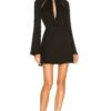 X REVOLVE Gerona Mini Dress Black 2 X REVOLVE Gerona Mini Dress Black -Camila coelho Shop HOOF WD813 V1