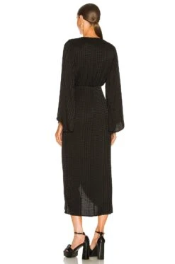 X REVOLVE Gisela Maxi Dress Black -Camila coelho Shop HOOF WD814 V3