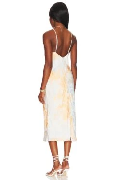 X REVOLVE Gemma Dress Orange Tie Dye Multi -Camila coelho Shop HOOF WD911 V3