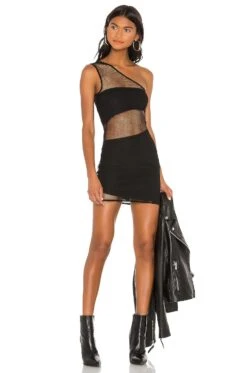 Sherwood Mini Dress Black