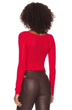 MAGLIONE CORA Bright Red -Camila coelho Shop HURR WK58 V3