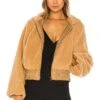 Teddy Jacket Tan -Camila coelho Shop IAMR WO26 V1