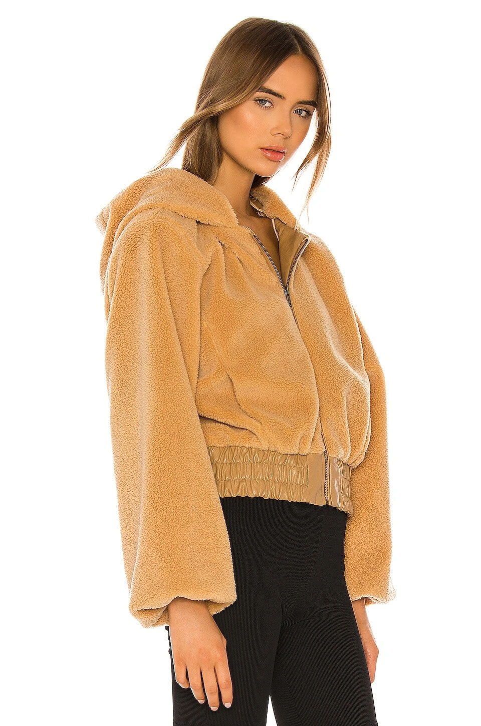 Teddy Jacket Tan 4 Teddy Jacket Tan - Image 2