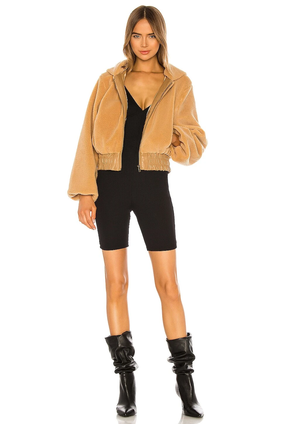 Teddy Jacket Tan 6 Teddy Jacket Tan - Image 4