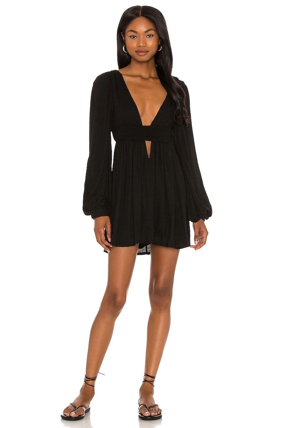 Solana Mini Dress Black 3 Solana Mini Dress Black