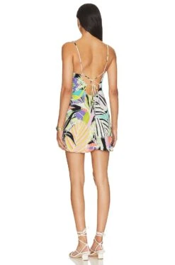 Rowan Mini Dress Black Cancun -Camila coelho Shop INDA WD870 V3