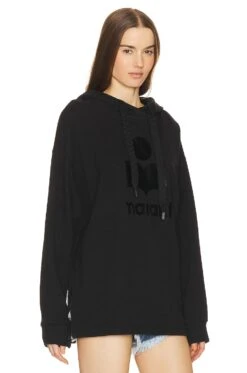 Isabel Marant Etoile Marly Sweatshirt Black -Camila coelho Shop ISAR WK88 V3