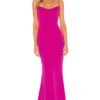 Damn Gina Dress Electric Pink -Camila coelho Shop KATR WD103 V1