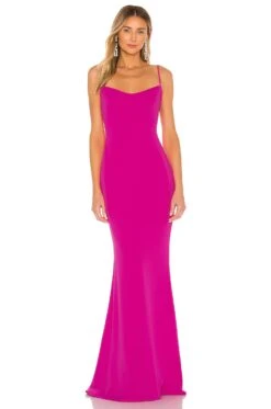 Damn Gina Dress Electric Pink
