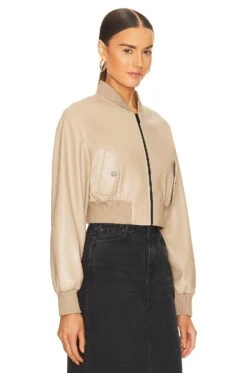 Evelin Bomber Wheat -Camila coelho Shop LARX WO192 V3