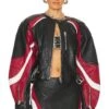 Dustin Moto Jacket Black, Winter White, & Ruby Red -Camila coelho Shop LARX WO196 V1