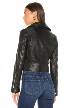 Paloma Leather Jacket Black 9 Paloma Leather Jacket Black -Camila coelho Shop LARX WO98 V4