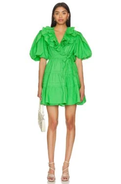 Front Page 11 Remy Dress Kiwi