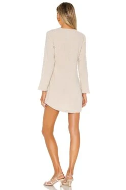 The Meadow Mini Dress Taupe -Camila coelho Shop LCDE WD314 V3
