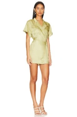 Taylor Mini Dress Olive Green -Camila coelho Shop LCDE WD746 V2