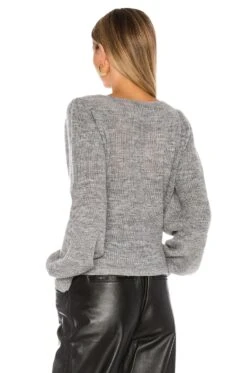 Rosette Sweater Grey -Camila coelho Shop LCDE WK75 V3