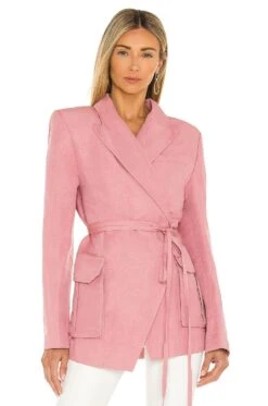 Keely Blazer Dusty Rose
