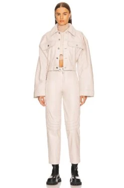 Rue Leather Jacket Bone 9 Rue Leather Jacket Bone -Camila coelho Shop LCDE WO172 V4