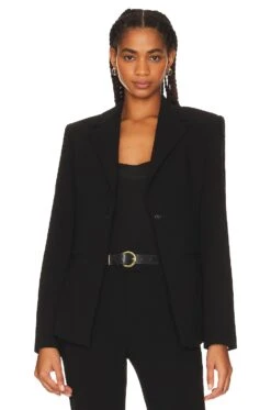 The Slim Fitted Blazer Black -Camila coelho Shop LCDE WO200 V1 1