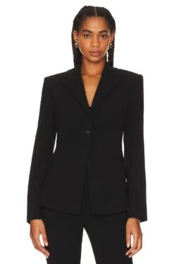 The Slim Fitted Blazer Black -Camila coelho Shop LCDE WO200 V3