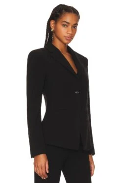 The Slim Fitted Blazer Black -Camila coelho Shop LCDE WO200 V4