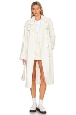 Maisie Trench Coat Bone