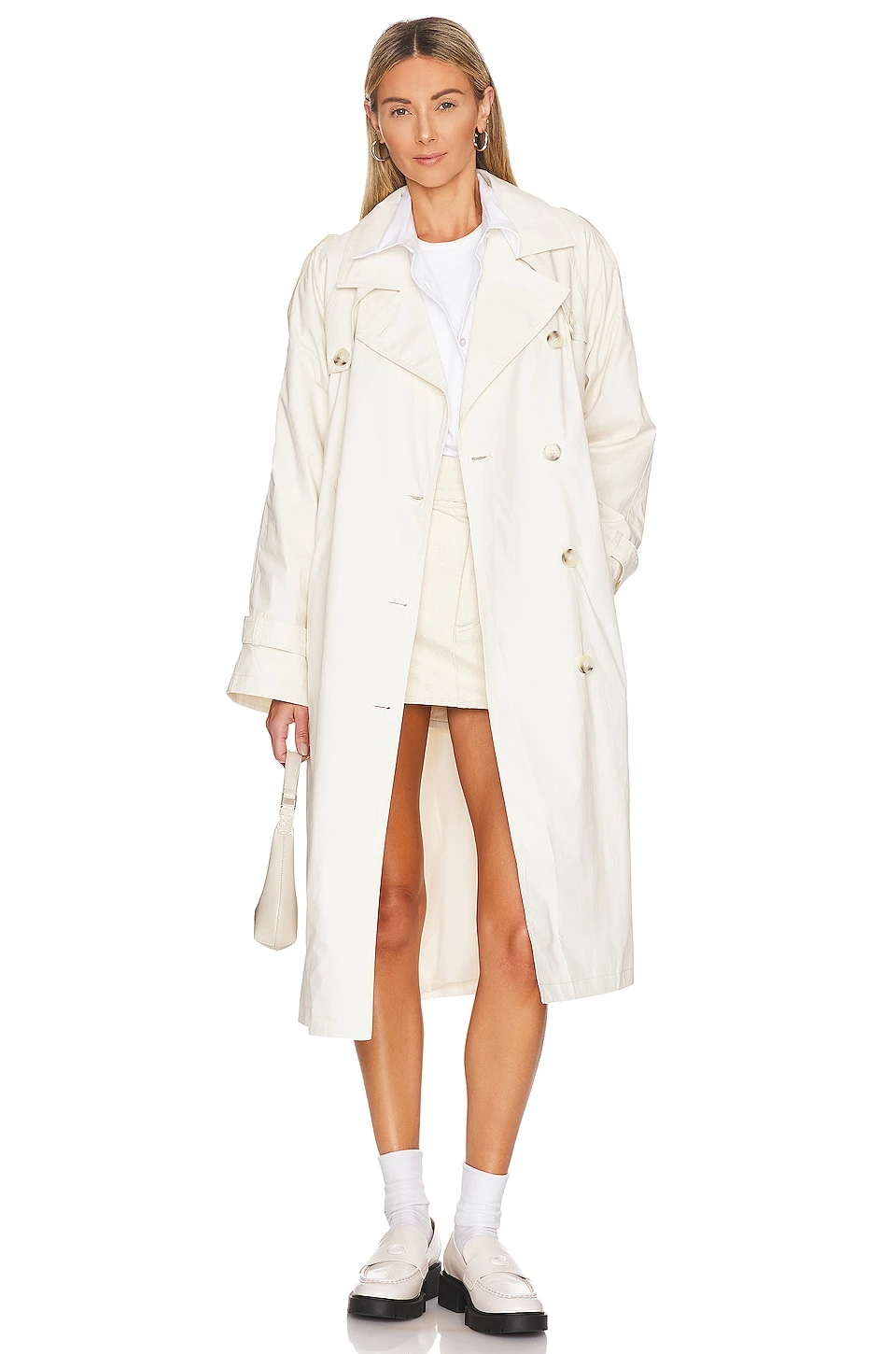 Maisie Trench Coat Bone 3 Maisie Trench Coat Bone