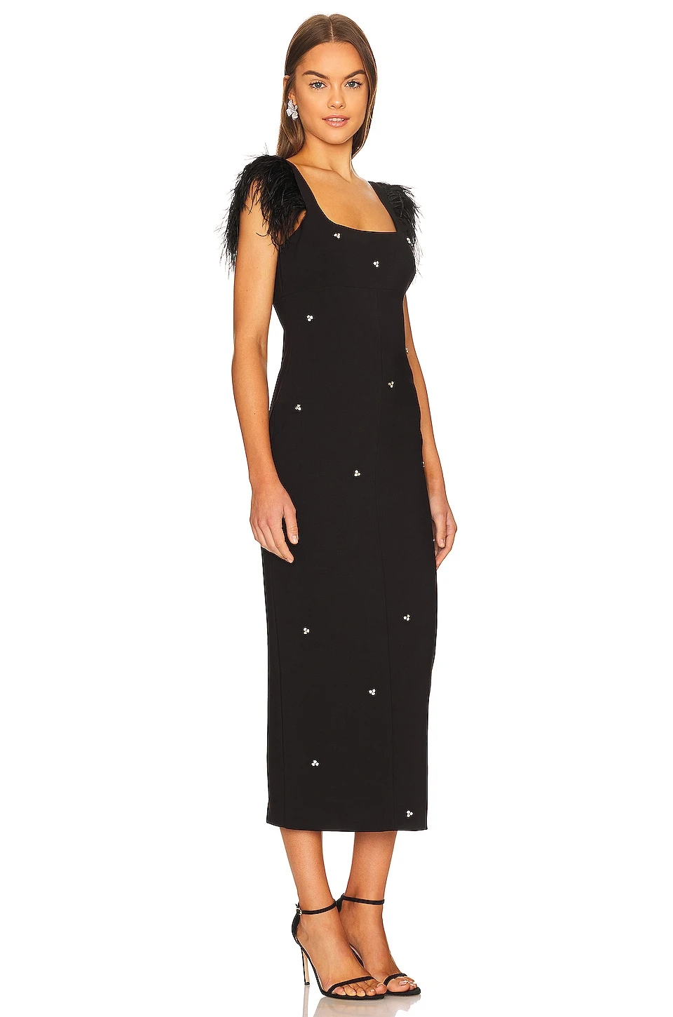 LIKELY Cameron Midi Dress Black 4 LIKELY Cameron Midi Dress Black - Image 2