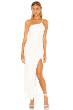 Nami Maxi Dress Black -Camila coelho Shop LOVF WD2664 V1