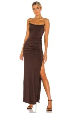 Odessa Gown Espresso Brown