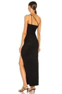 Nami Maxi Dress Black -Camila coelho Shop LOVF WD2897 V3