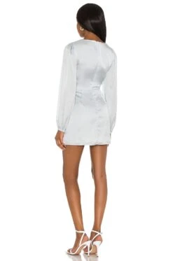 Desi Mini Dress Faded Blue 7 Desi Mini Dress Faded Blue -Camila coelho Shop LOVF WD2923 V3