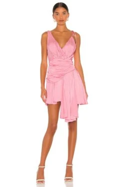 Carlita Mini Dress Rosebloom Pink -Camila coelho Shop LOVF WD3119 V1 1
