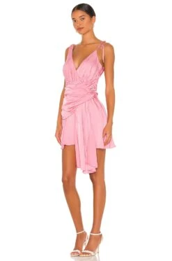 Carlita Mini Dress Rosebloom Pink -Camila coelho Shop LOVF WD3119 V3