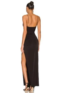 Odessa Gown Black -Camila coelho Shop LOVF WD3264 V3