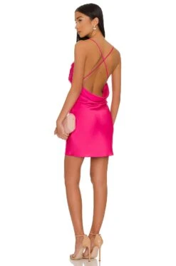 Taylor Mini Dress Hot Pink