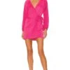 Megan Mini Dress Hot Pink -Camila coelho Shop LOVF WD3381 V1