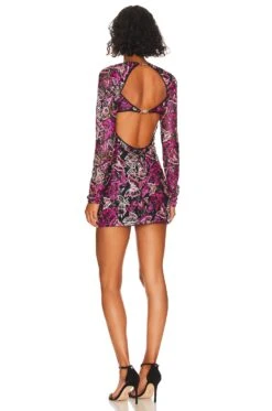 Lovers + Friends Elysian Mini Dress Mariposa Multi -Camila coelho Shop LOVF WD3438 V3